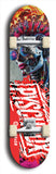 Psychodx #32: Limited Edition, Red Logo Skateboard Deck