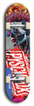 Psychodx #32: Limited Edition, Blue Logo Skateboard Deck