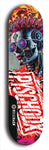 Psychodx #32: Limited Edition, Black Logo Skateboard Deck