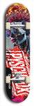 Psychodx #32: Limited Edition, Black Logo Skateboard Deck