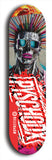 Psychodx #33: Limited Edition, Red Logo Skateboard Deck