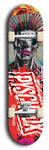 Psychodx #33: Limited Edition, Red Logo Skateboard Deck
