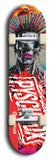 Psychodx #33: Limited Edition, Red Logo Skateboard Deck
