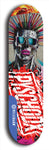 Psychodx #33: Limited Edition, Blue Logo Skateboard Deck