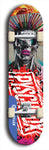 Psychodx #33: Limited Edition, Blue Logo Skateboard Deck