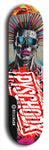 Psychodx #33: Limited Edition, Black Logo Skateboard Deck
