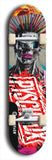 Psychodx #33: Limited Edition, Black Logo Skateboard Deck