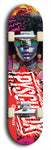 Psychodx #34: Limited Edition, Red Logo Skateboard Deck
