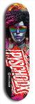 Psychodx #34: Limited Edition, Black Logo Skateboard Deck