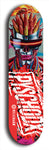 Psychodx #35: Limited Edition, Red Logo Skateboard Deck