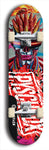 Psychodx #35: Limited Edition, Black Logo Skateboard Deck