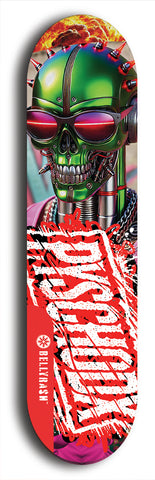 Psychodx #36: Limited Edition, Red Logo Skateboard Deck