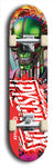Psychodx #36: Limited Edition, Red Logo Skateboard Deck