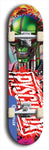Psychodx #36: Limited Edition, Blue Logo Skateboard Deck