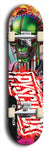 Psychodx #36: Limited Edition, Black Logo Skateboard Deck