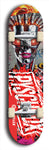 Psychodx #39: Limited Edition, Red Logo Skateboard Deck