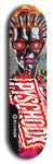 Psychodx #39: Limited Edition, Black Logo Skateboard Deck