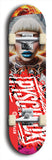 Psychodx #4: Limited Edition, Red Logo Skateboard Deck