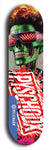 Psychodx #40: Limited Edition, Blue Logo Skateboard Deck