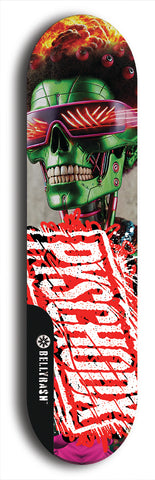 Psychodx #40: Limited Edition, Black Logo Skateboard Deck