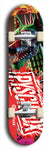 Psychodx #41: Limited Edition, Red Logo Skateboard Deck