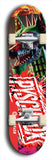 Psychodx #41: Limited Edition, Red Logo Skateboard Deck