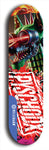 Psychodx #41: Limited Edition, Blue Logo Skateboard Deck