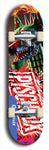Psychodx #41: Limited Edition, Blue Logo Skateboard Deck