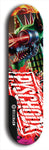 Psychodx #41: Limited Edition, Black Logo Skateboard Deck