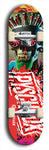 Psychodx #42: Limited Edition, Red Logo Skateboard Deck