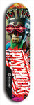 Psychodx #42: Limited Edition, Black Logo Skateboard Deck
