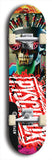Psychodx #42: Limited Edition, Black Logo Skateboard Deck