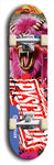 Psychodx #43: Limited Edition, Blue Logo Skateboard Deck