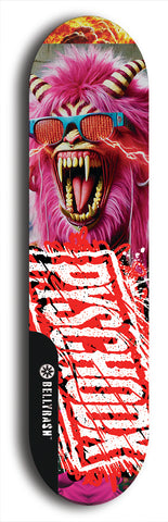 Psychodx #43: Limited Edition, Black Logo Skateboard Dec