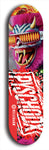 Psychodx #44: Limited Edition, Red Logo Skateboard Deck