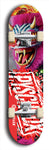 Psychodx #44: Limited Edition, Red Logo Skateboard Deck