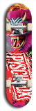 Psychodx #44: Limited Edition, Red Logo Skateboard Deck