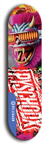 Psychodx #44: Limited Edition, Blue Logo Skateboard Deck