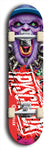 Psychodx #45: Limited Edition, Red Logo Skateboard Deck