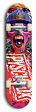 Psychodx #46: Limited Edition, Red Logo Skateboard Deck