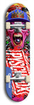 Psychodx #46: Limited Edition, Blue Logo Skateboard Deck