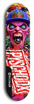 Psychodx #46: Limited Edition, Black Logo Skateboard Deck