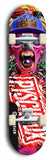 Psychodx #46: Limited Edition, Black Logo Skateboard Deck