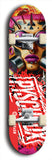 Psychodx #47: Limited Edition, Red Logo Skateboard Deck