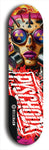 Psychodx #47: Limited Edition, Black Logo Skateboard Deck