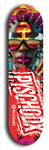 Psychodx #48: Limited Edition, Red Logo Skateboard Deck