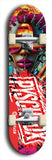 Psychodx #48: Limited Edition, Red Logo Skateboard Deck