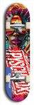 Psychodx #48: Limited Edition, Blue Logo Skateboard Deck