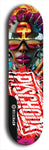 Psychodx #48: Limited Edition, Black Logo Skateboard Deck