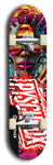 Psychodx #48: Limited Edition, Black Logo Skateboard Deck